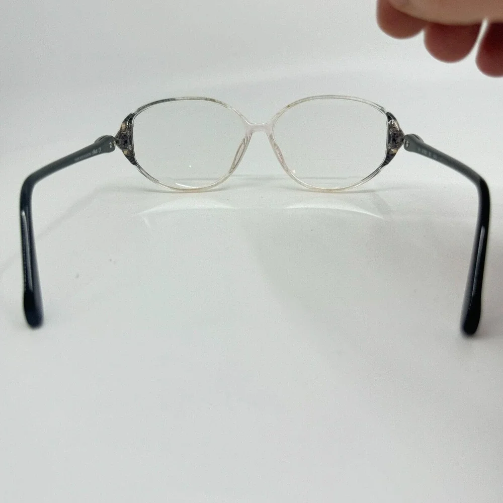 SILHOUETTE SPX M 1883‎ /20 6060 54-12 Clear Black Eyeglasses H10298